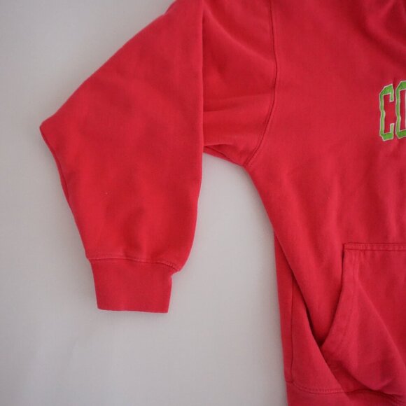 Vintage ESY Ink Fuchsia w Lime Cocoa Beach Florida Travel Hoodie Sweatshirt L - Picture 8 of 11